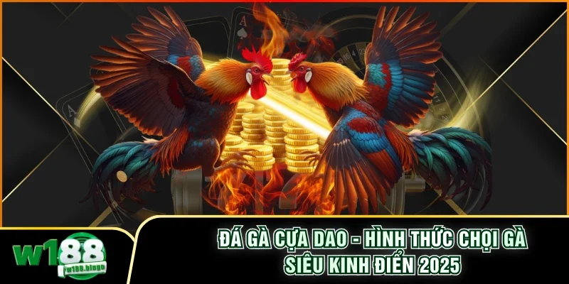 Đá Gà Cựa Dao - Hình Thức Chọi Gà Siêu Kinh Điển 2025