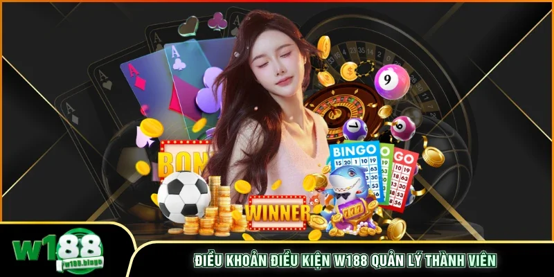 Điều khoản điều kiện W188 quản lý thành viên