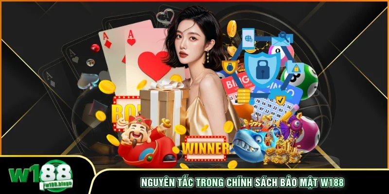 Nguyên tắc trong chính sách bảo mật W188