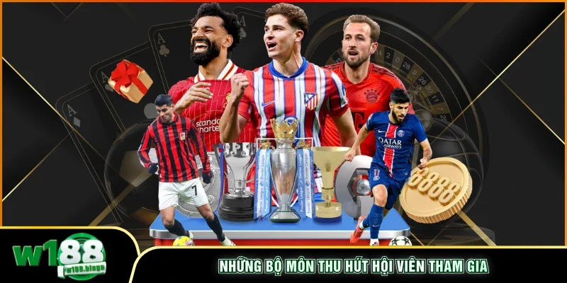 Những bộ môn thu hút hội viên tham gia