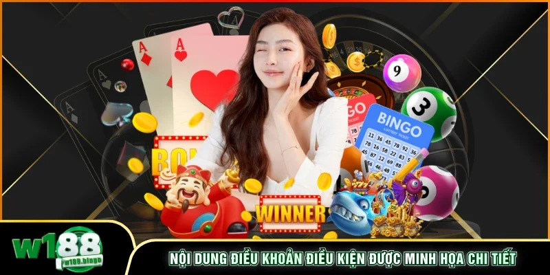 Nội dung điều khoản điều kiện được minh họa chi tiết