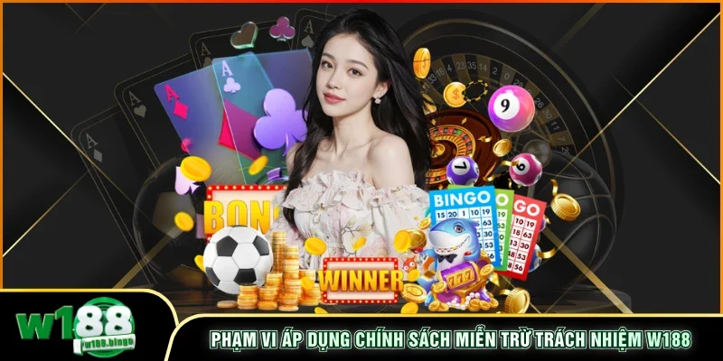 Phạm vi áp dụng chính sách miễn trừ trách nhiệm W188