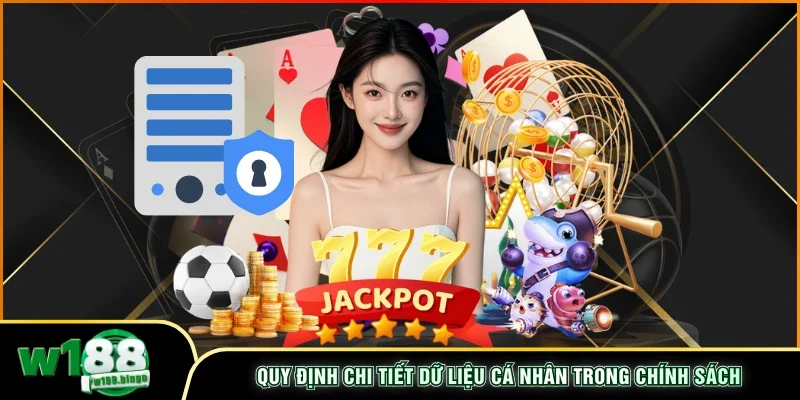 Quy định chi tiết dữ liệu cá nhân trong chính sách 