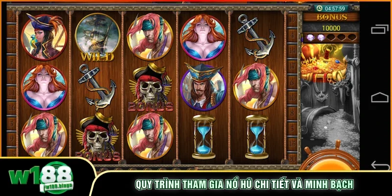 Quy trình tham gia nổ hũ chi tiết và minh bạch