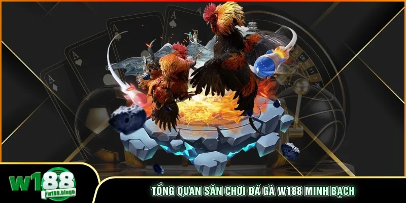 Tổng quan sân chơi đá gà W188 minh bạch